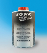 11770 Kompanijos AKIMI juodi epoksidiniai klijai Akepox 1016, 4 kg.