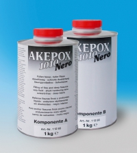 Akepox 1010 Клей очень жидкий черный (24ч.) фирмы AKEMI, Акерох 1010 