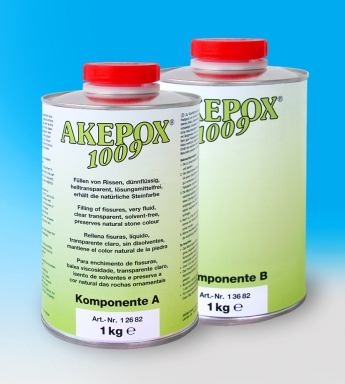 Akepox 1009 Клей жидкий прозрачный (6ч.) фирмы AKEMI, Акерох 1009 