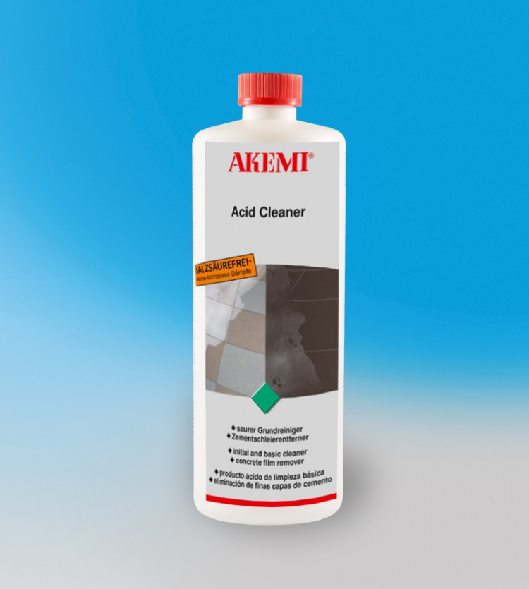 Acid Cleaner free of hydrochloric acid